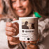Personalized Photo Spotify Couple Coffee Mug